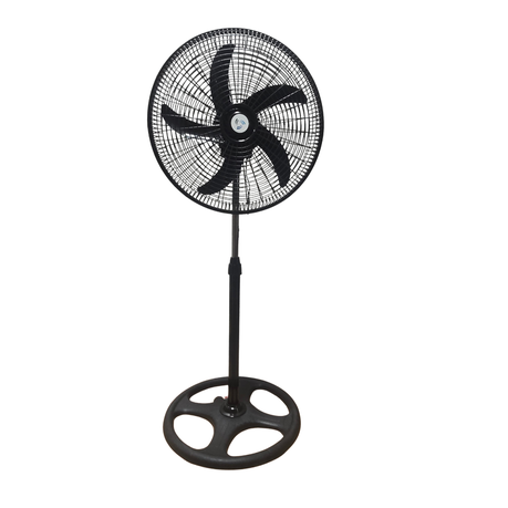 High-End 18" Stand Fan - 5 Soft Blades - View 1