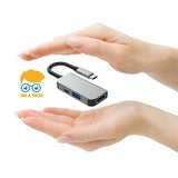 USB C to HDMI Adaptor, 3 in 1 Type C to 4K HDMI Adaptor ( G-53 ) - View 2