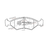 Rondex Front Brake Pads For: MG Rover MGTF 135, 2001-2006 - View 5