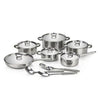 15 Piece Heavy Bottom Stainless Steel Cookware Set - View 1