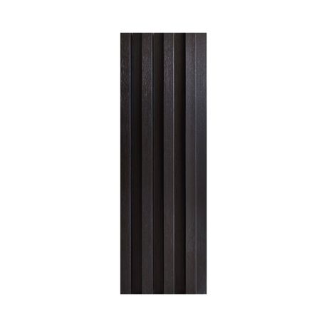 MHome WPC Fluted Wall Panels - 3D Wood Look Wall Cladding (10 Pack) - View 1
