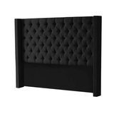 Hena Tufted Wingback Velvet Headboard - View 2