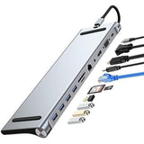 Multi-Function Type C 11 in 1 Hub Docking station - View 5