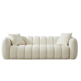 Reve 3-Seater Cream Sofa Couch - View 1
