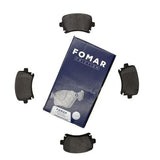 Fomar Rear Brake Pads For: A6 2.7 TDi (4F), 132Kw 2006 - 2008 - View 3