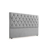 Bella Deep Buttoned Velvet Headboard - View 5