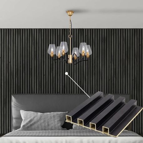WPC Wood Plastic Composite Wall Cladding Panels (10pack) - View 3