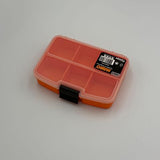 Compact Orange Plastic Organizer Box - Portable Storage Solution - View 2