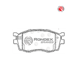 Rondex Front Brake Pads For: HYUNDAI i20 I 1.4, 74Kw 2009 - 2015 - View 2