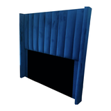 Loral Velvet Wingback Panel Headboard - View 5