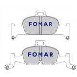 Fomar Front Brake Pads For: A5 40 TDi (F5), 140Kw 2020 - - View 5