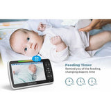 Smartree 5.0 Inch Baby Monitor with Camera Video Nanny - View 2