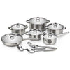 15 Piece Stainless Steel Cookware Set - View 3