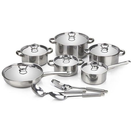 15 Piece Stainless Steel Cookware Set - View 3