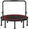 Foldable Trampoline Fitness Trampoline with Adjustable Handlebar - 48 Inch - View 1