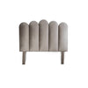 Elizabeth Modern Headboard - Champagne - View 1