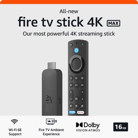 Amazon - Fire TV Stick 4K Max 2nd Gen 2023 Edition (Parallel Import) - View 2
