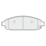 Fomar Front Brake Pads For: Jeep Grand Cherokee III 3.0 CRD (WH/WK), 160Kw, 2005-2011 - View 5