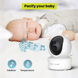 Baby Monitor 5 Inch Large with Camera Video Night Vision for Baby Safe - View 6