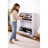 Myndos SpaceSaver Mirrored Shoe Organizer - View 2